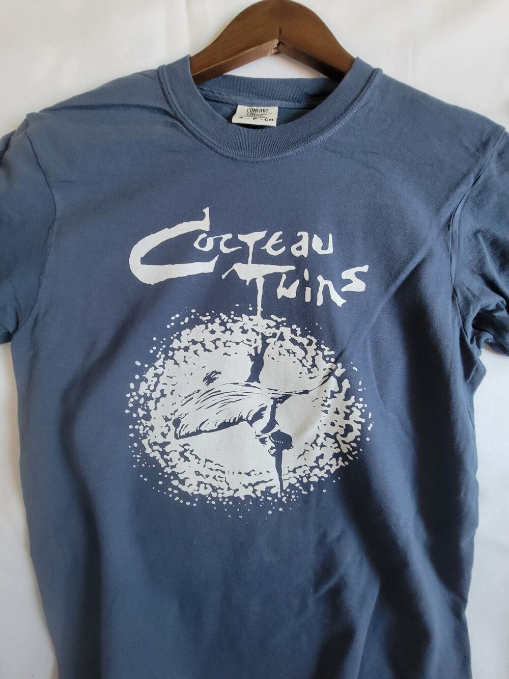cocteau Twins   band t shirt Mens  small steel blue